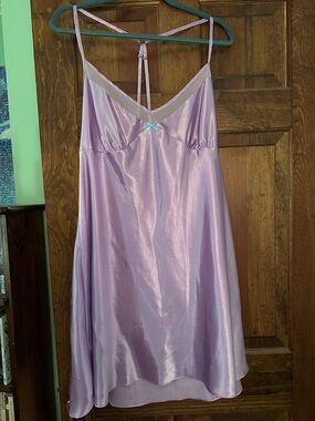 Lavender nightie slip dress XL